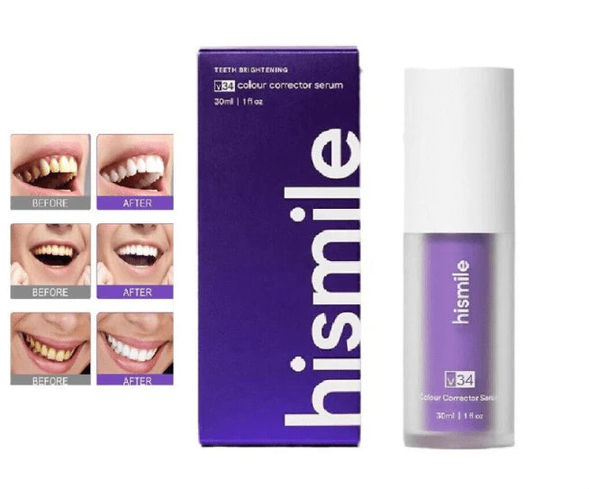Hismile - Teeth Brightening Serum V34 | هايسمايل - سيروم تفتيح الأسنان V34